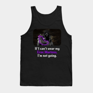 Grim Reaper's Croc Martens Tank Top